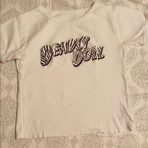 Deadly doll zebra baby tee jesse jo stark